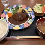 かきの木 - ハンバーグステーキランチ（２回目）