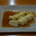 居酒屋庄兵衛 - 長いも醤油漬￥400（H27.4.10撮影）