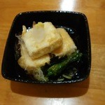 Izakaya Shoubee - 揚げ出し豆腐￥420（H27.4.10撮影）