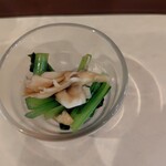 kappou とよふく - 小松菜、舞茸、薄揚げおひたし