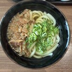 湯田製麺 - 料理写真:肉うどん 820円