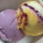 サーティワンアイスクリーム - キッズダブルでお願いしました