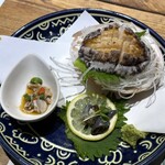 あわび亭 - あわびの刺身