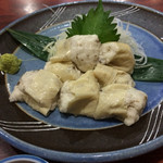 蕎麦割烹　黒帯 - ①自然薯湯葉素包み850円