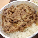 すき家 - 牛丼(並)<税抜>270円　[拡大](2015.04.08)