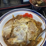 名代富士そば - 料理写真:かつ丼カレー