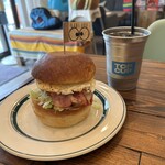 オーマイゴッドバーガー - 料理写真:スタンダード＋ベーコン＋エッグ