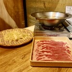 豚匠 - さつまにしき豚しゃぶしゃぶのバラ