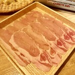 豚匠 - さつまにしき豚しゃぶしゃぶのロース