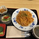 ひよの - 私の「ひよのランチ・ナポリタン」