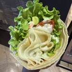H's CREAM/LION TEA - 料理写真:海老アボカド