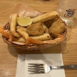 コメダ珈琲店 - 料理写真:ポテチキ(コメチキ3ケ)。