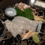 町屋 - ヤリイカ刺し