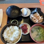 ザ・めしや - 料理写真:TKG朝定食　390円+税