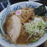 大勝軒　ROZEO - ラーメン中盛（濃厚）750円 
