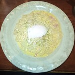 あんぷく - 『名物カルボナーラうどん』(大盛り)
