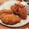 みのる食堂 - 「広島県産牡蠣フライ定食」のアップ。