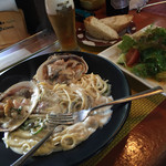 バレーナ - 大アサリのクリームパスタランチセット