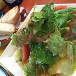 バレーナ - 新鮮なサラダ…八朔が美味しいよ