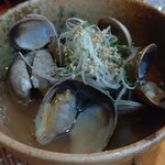 苫小牧新鮮魚市場 - 厚岸産あさりの酒蒸し