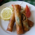 まぐろレストラン - マグロの春巻き（単品）３５０円(201504)