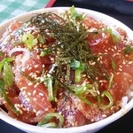 まぐろレストラン - 漁師丼アップ(201504)