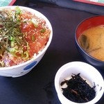 まぐろレストラン - 漁師丼定食９００円(201504)