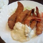 ビストロ染矢 - 海の幸 フライ　2013.07.29