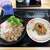 こがね製麺所 - 料理写真:肉温玉ぶっかけ（冷）＆イイダコ天