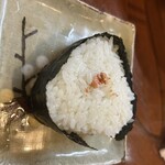乃がた - おにぎり焼きたらこ選択　200円が嬉しい