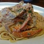 イタリア食堂amico - まるごと渡り蟹のトマトクリームソース
