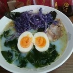 水色ラーメン♪