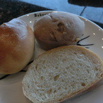 ビーフシチュー　セットのパン