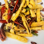 家庭料理 華龍 - イカの辛々炒め