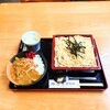 やぶ善 - 料理写真:■ ランチ F：中華ざる + ミニカツカレーライス(セレクト)、1,300円