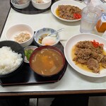 あさひ食堂 - 日替わり定食（豚皿）