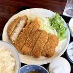 とんかつまざき - 料理写真:上かつ定食