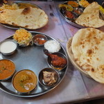 南印度ダイニング - スペシャルランチ（チキン・豆）Very Hot