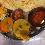 南印度ダイニング - ターリランチ（豆）