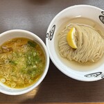 つけ麺 弥七 - 料理写真:■政宗の昆布水つけ麺(塩)¥1,200