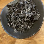 焼きあご塩らー麺たかはし - 岩のりトッピング