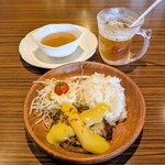 びっくりドンキー - 料理写真:ライトセット(チーズ) 1100円