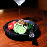 resort dining Se Relaxer - 酒盗とクリームチーズ
