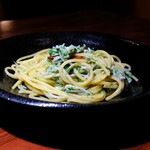 resort dining Se Relaxer - ちりめんじゃことスジアオノリのペペロンチーノ
