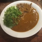 モジャカレー - ネギビーフの大盛り（1,050円）