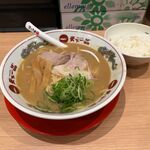 天下一品 - 料理写真:ライス定食(こってり)1090円