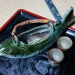 民宿すぎの子 - 楽しみにしていた「岩魚の骨酒」