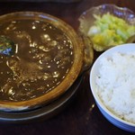 エルベ - ミックスシチュー:タンと牛肉 1,600円=15年4月 