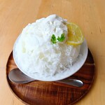 コイサン アイスラボ こいさん かき氷研究所 - マイヤーレモンマスカルポーネかき氷
