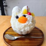 コイサン アイスラボ こいさん かき氷研究所 - 横からの図